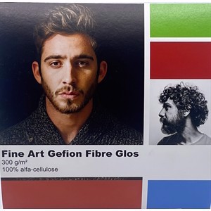 Graafinen-Verkkokauppa Fine Art Gefion Fibre Glos 300 g - 44" x 15 metriä